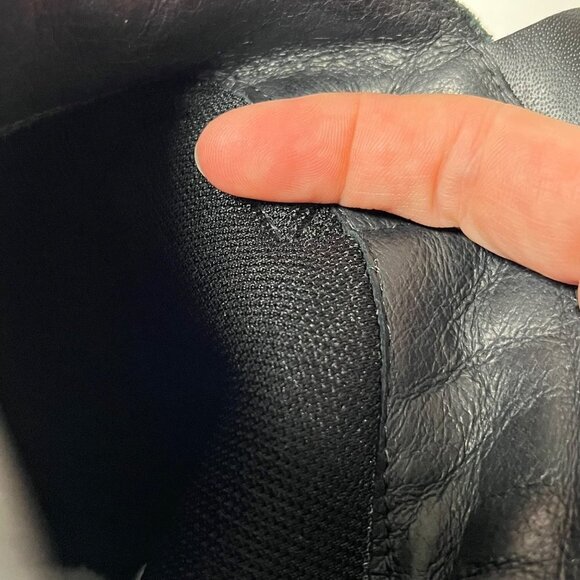 Pajar Canada Knee Length Boots Rubber Bottom‎ Leather Leg Black Size 37 - Picture 10 of 10